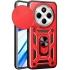 Удароміцний чохол Ummi Camshield Serge Ring (in box) для Xiaomi Poco C75 – Червоний / Red. Фото 1 з 3