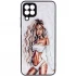 Скляний чохол Prisma Ladies на Samsung Galaxy A12 – White. Фото 1 з 2