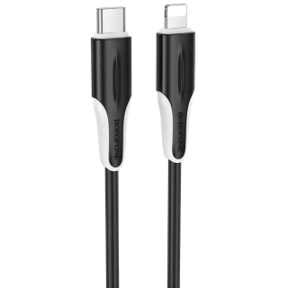 Дата кабель Borofone BX119 New Type-C to Type-C 60W (1m) фото 1 з 9