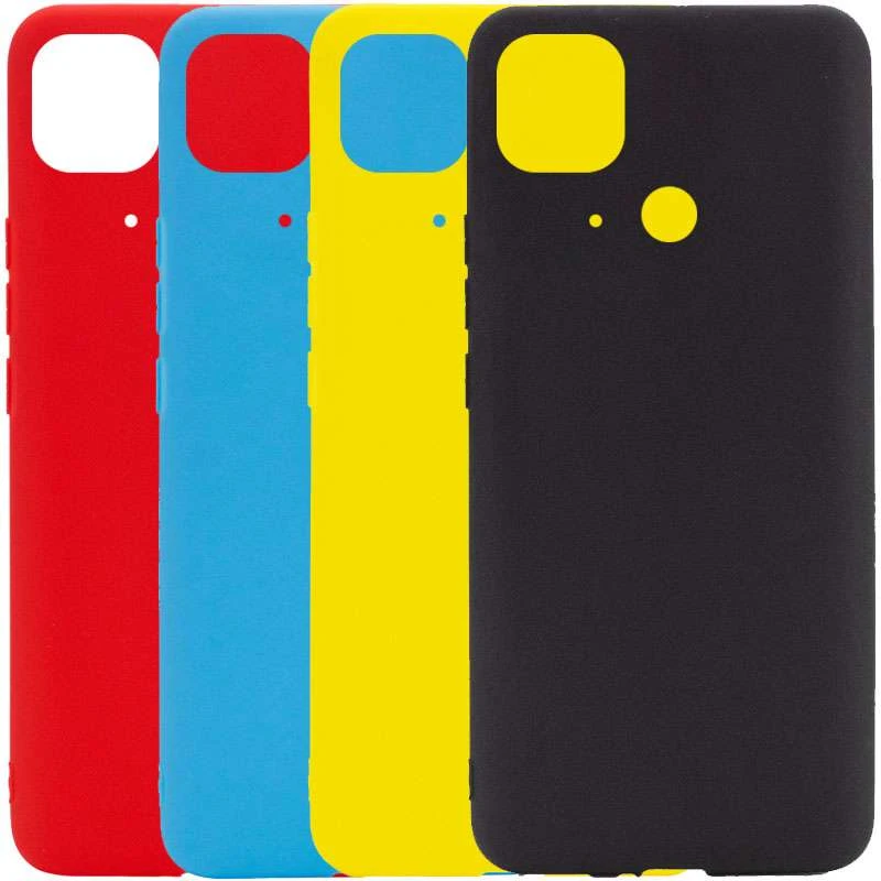 Кольоровий силіконовий чохол на Xiaomi Poco C40 фото 2 з 2