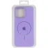 Чохол Silicone Case Full Protective (AA) V2 with MagSafe для Apple iPhone 14 (6.1") – Бузковий / Dasheen. Фото 5 з 7