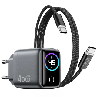 МЗП WIWU CHG500 Voyager PD45W (1USB-C) + кабель Type-C to Type-C фото 1 з 1