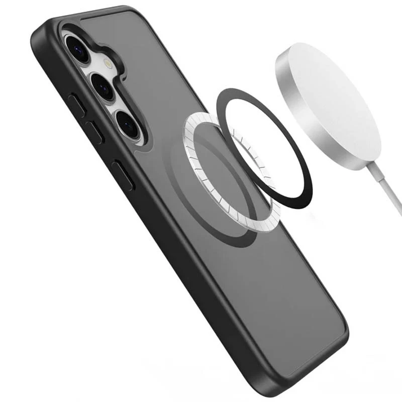 Чохол Ummi Colorful with MagSafe для Samsung Galaxy S24 – Чорний / Black. Фото 5 з 8