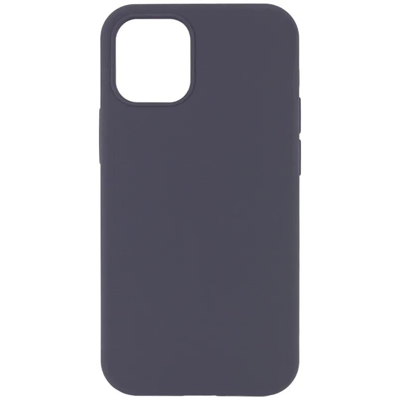 Чохол Silk (AA) NO LOGO with Magnetic Fit для Apple iPhone 14 (6.1") – Сірий / Dark Gray. Фото 1 з 1