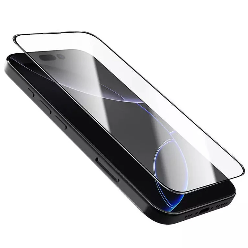 Захисне скло Nillkin (CP+PRO) на Apple iPhone 16 – Чорний. Фото 3 з 6