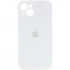 Чехол Silicone Case с защитой камеры для Apple iPhone 14 (6.1") – Белый / White. Фото 1 из 4