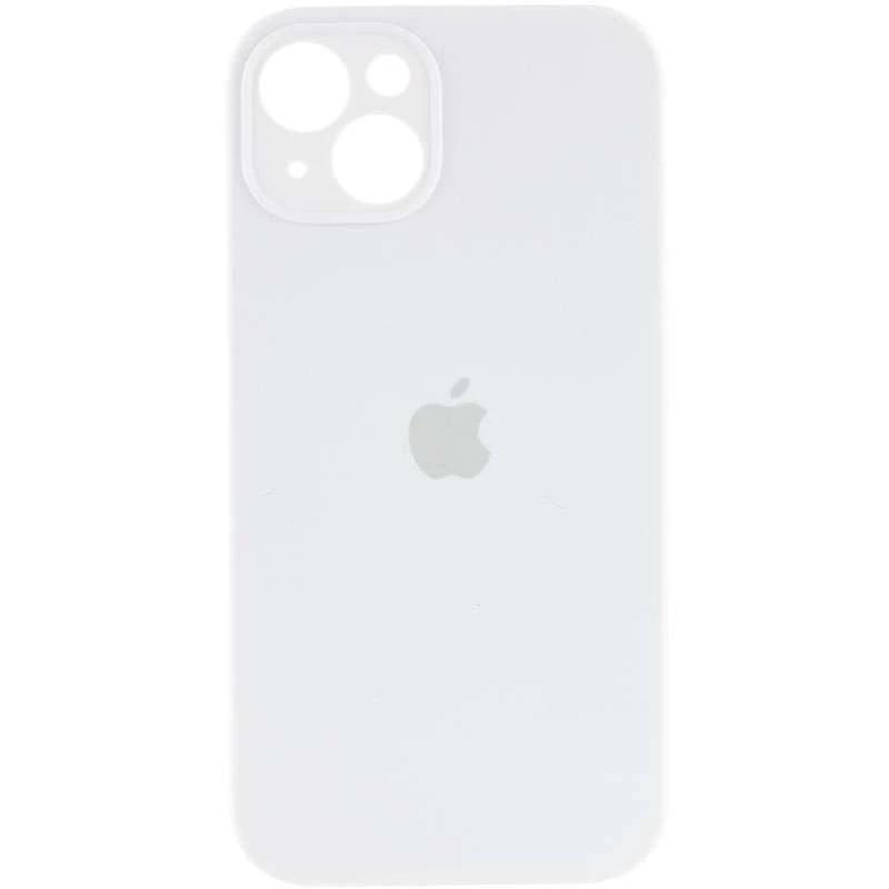 

Чехол Silicone Case с защитой камеры для Apple iPhone 14 Plus (6.7") (Белый / White), Білий / white