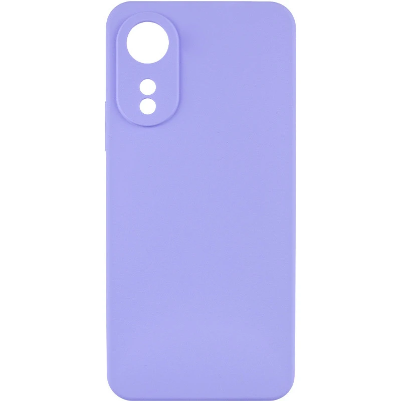 Чохол Silicone Case Lakshmi Premium із закритою камерою для Oppo A78 4G – Бузковий / Dasheen. Фото 2 з 4