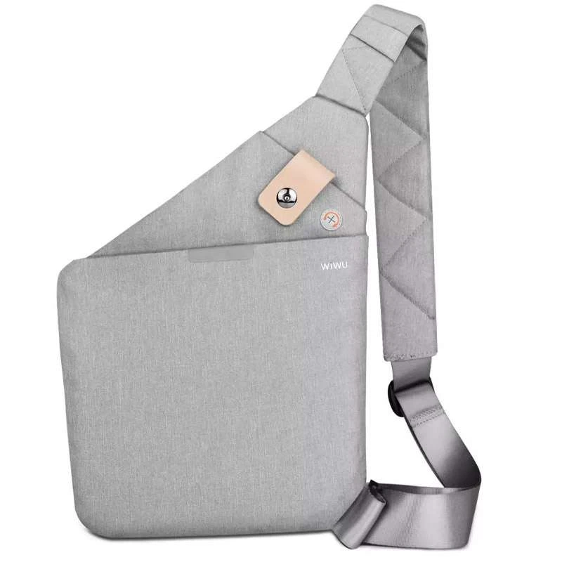 

Сумка для ноутбуку WIWU City Crossbody (Сірий)