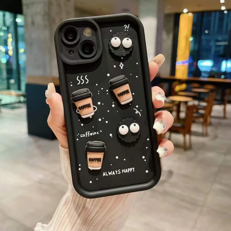 Чохол TPU Toys Case для Xiaomi Poco C65 – Black / Always Happy. Фото 6 з 15