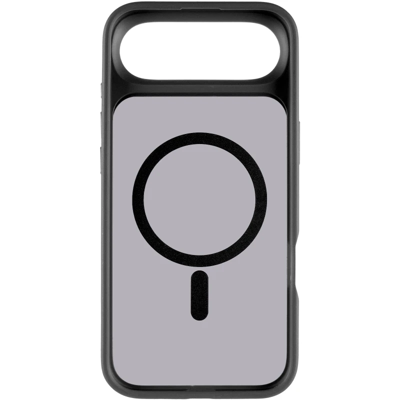 TPU+PC з металевими кнопками та MagSafe на Apple iPhone 17 Air (6.5") – Чорний / Black. Фото 4 з 6