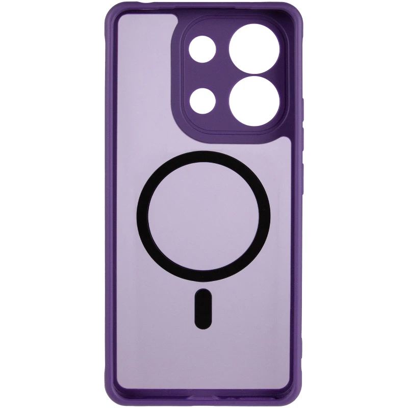 Чохол TPU Bloom with Magnetic Fit для Xiaomi Redmi Note 13 4G – Purple. Фото 5 з 7
