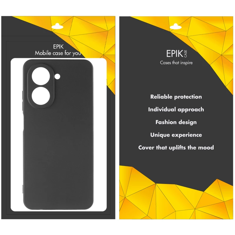 Чёрный силиконовый чехол Epik с защитой камеры для Xiaomi Redmi A5 (Europe version) – Черный. Фото 7 из 7