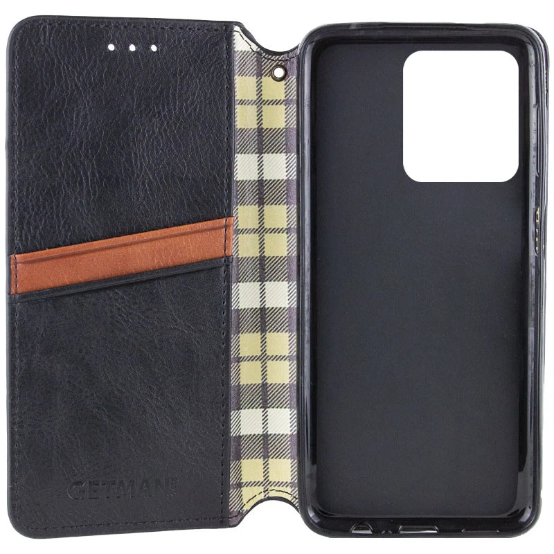 Чохол книжка GETMAN Cubic для ZTE Nubia V60 – Чорний. Фото 3 з 7