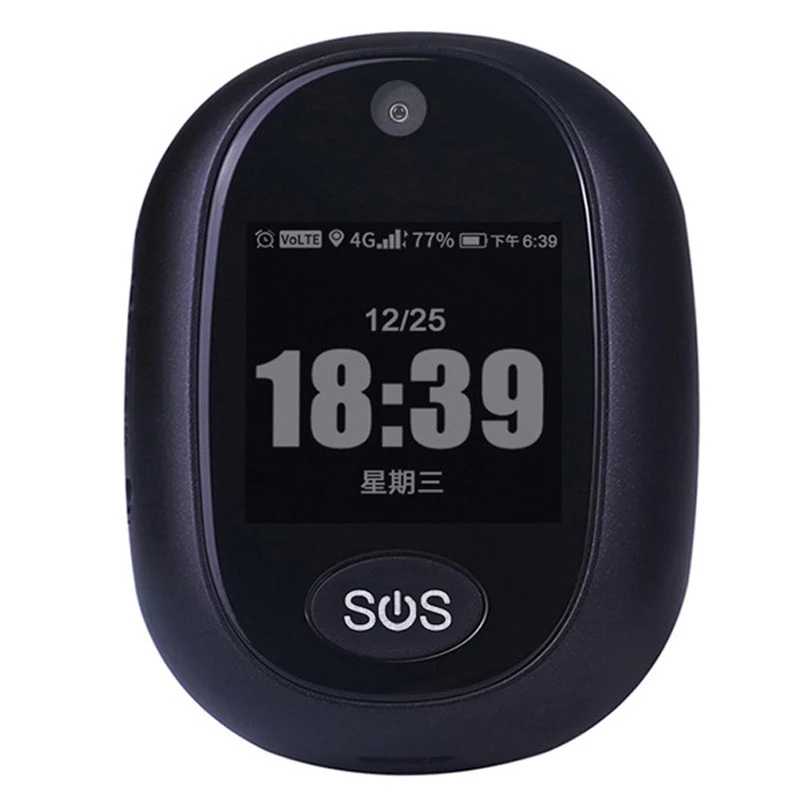 Трекер GPS V45 Tracker Pendant with display SIM (4GLTE with 2GGSM fallback) 6000mAh – Black. Фото 1 з 7