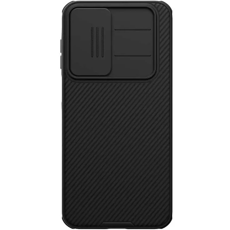 Карбована накладка Nillkin Pro зі шторкою для камери на Samsung Galaxy A17 4G/5G – Black. Фото 2 з 5