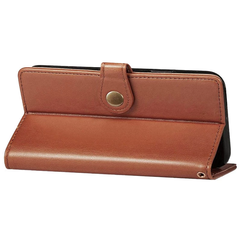 Чохол-книжка GETMAN галант на TECNO Spark 10 Pro – Коричневий. Фото 4 з 5