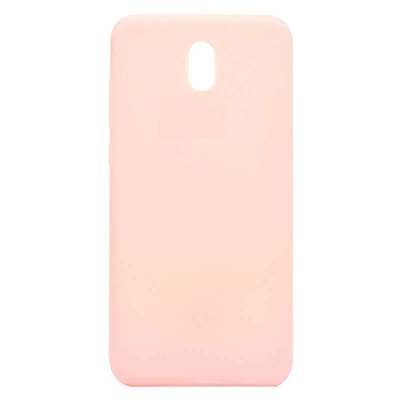 

Кольоровий силіконовий чохол на Xiaomi Redmi 8a (Рожевий)