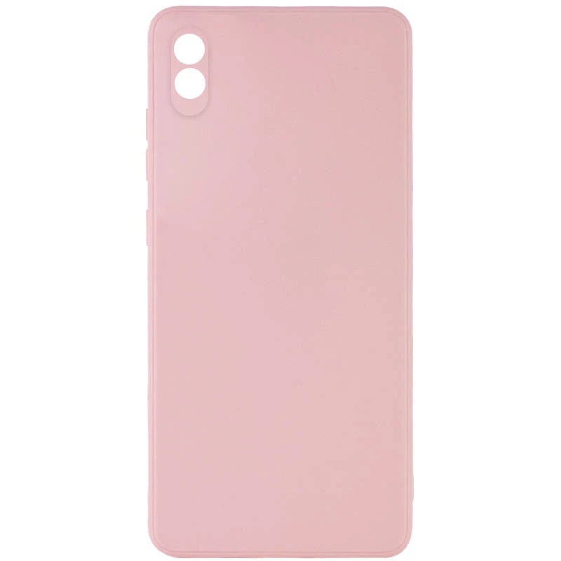 

Кольоровий силіконовий чохол із захистом камери на Xiaomi Redmi 9A (Рожевий / Pink Sand)