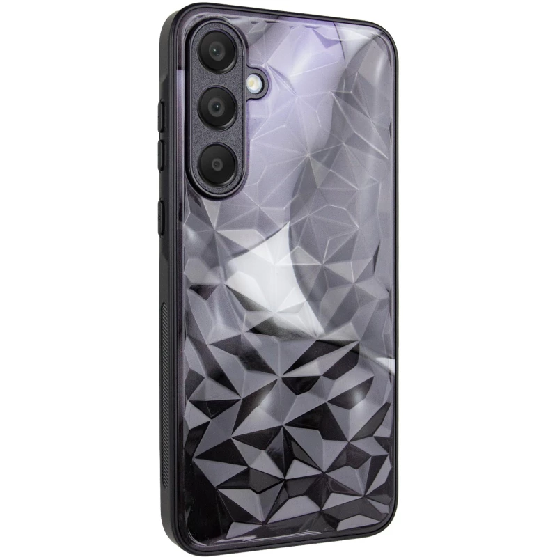TPU+PC чехол Prisma BubbleGum для Samsung Galaxy S24 FE – 3D Grey. Фото 1 из 10