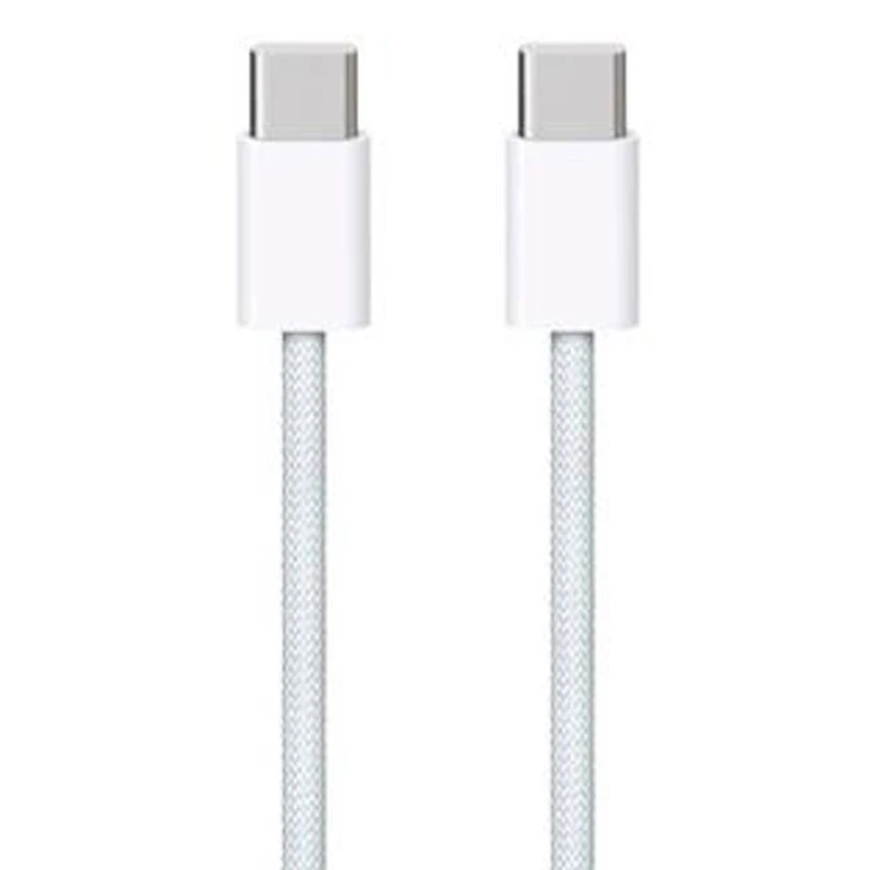 

Дата кабель для Apple iPhone USB-C to USB-C FineWoven (AAA grade) (1m) (box) (Білий)