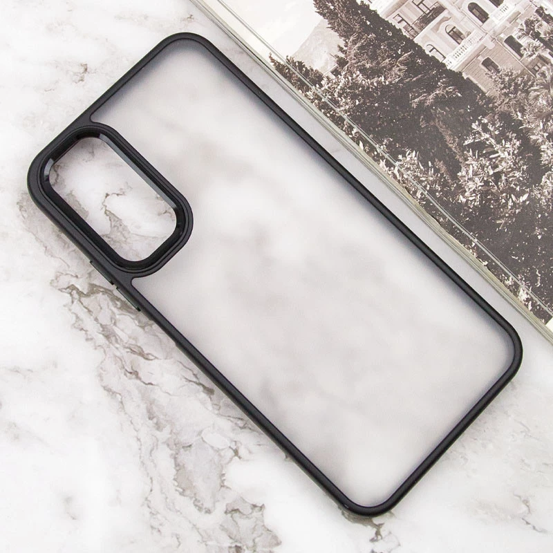 Защитный чехол TPU+PC матовый Samsung Galaxy A05s – Black. Фото 2 из 3