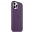 Чохол Silicone Case з закритим низом на Apple iPhone 12 Pro Max (6.7") – Фіолетовий / Amethyst. Фото 2 з 3