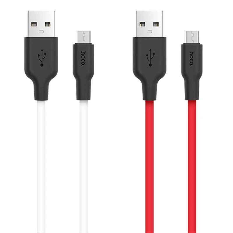 

Дата кабель Hoco X21 Silicone MicroUSB Cable (1m)
