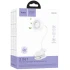 Портативний вентилятор Hoco HX610 handheld folding fan 1800 mAh – White. Фото 2 з 6