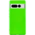 Кольоровий силіконовий чохол GETMAN на Google Pixel 7 Pro – Салатовий / Neon Green. Фото 1 з 1