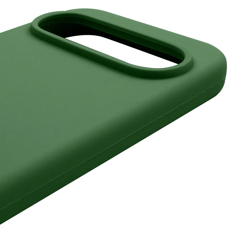 Чохол Silicone Cover Ummi Lakshmi (AA) для Google Pixel 10 – Зелений / Dark green. Фото 5 з 6