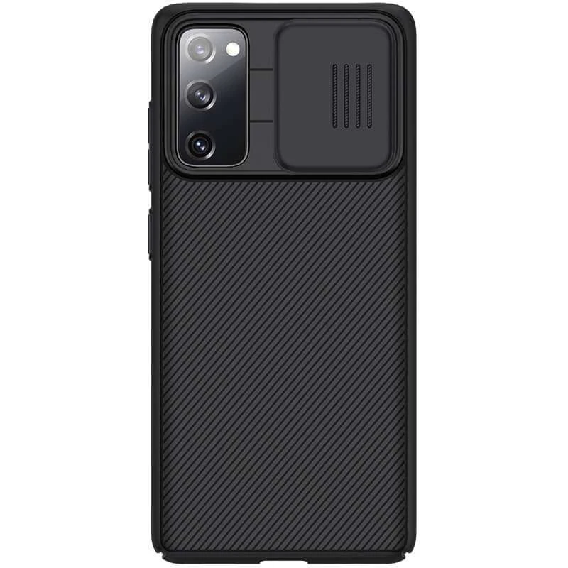

Карбована накладка Nillkin зі шторкою для камери на Samsung Galaxy S20 FE