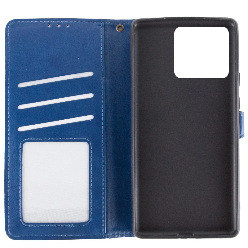 Чохол-книжка GETMAN Gallant  на ZTE Blade A55 4G – Синій. Фото 7 з 7