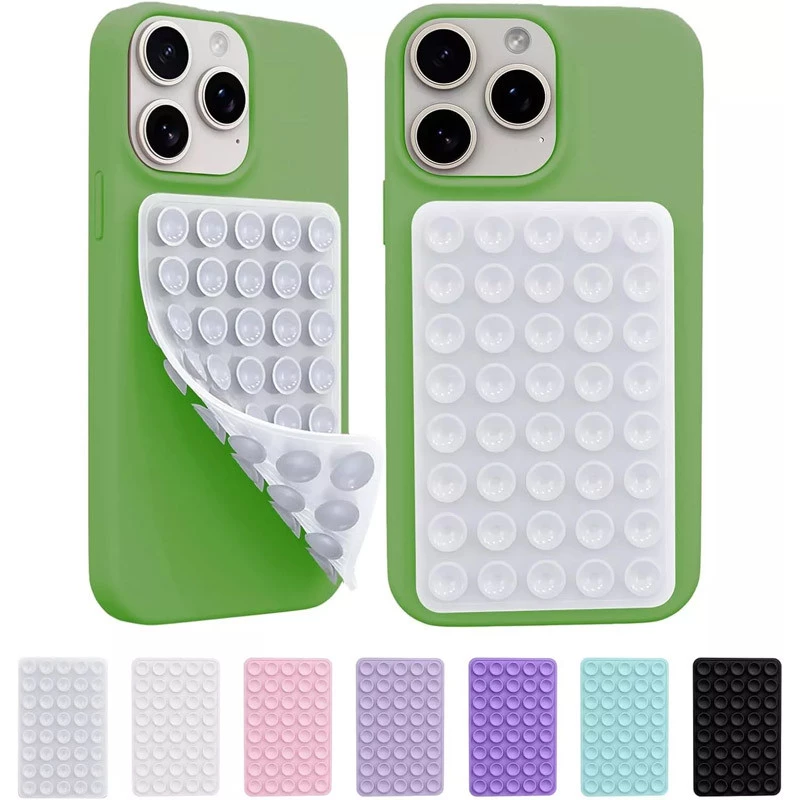 Держатель-присоска для телефона Double Side Silicone 100*64мм фото 1 из 3