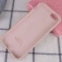 Чехол Silicone Case с закрытым низом для Apple iPhone 6/6s (4.7") – Розовый / Pink Sand. Фото 3 из 3