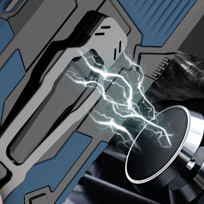 Протиударний чохол Defender Clip на Samsung Galaxy A34 5G – Blue. Фото 2 з 5