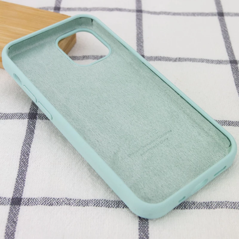Чохол Silicone Case з закритим низом на Apple iPhone 14 (6.1") – Бірюзовий / Beryl. Фото 3 з 3