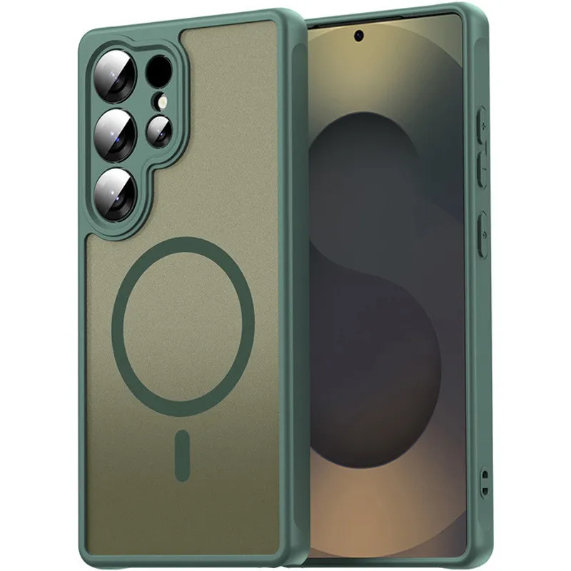 Чехол TPU Bloom with Magnetic Fit для Xiaomi Redmi Note 14 Pro 4G – Green. Фото 1 из 8