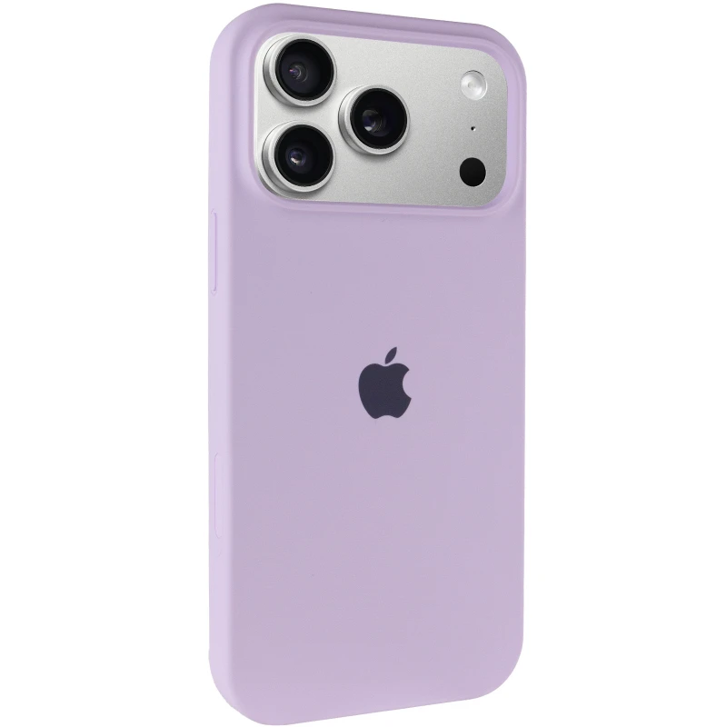 Чохол Silicone Case з закритим низом на Apple iPhone 17 Pro Max (6.9") – Бузковий / Lilac. Фото 2 з 6