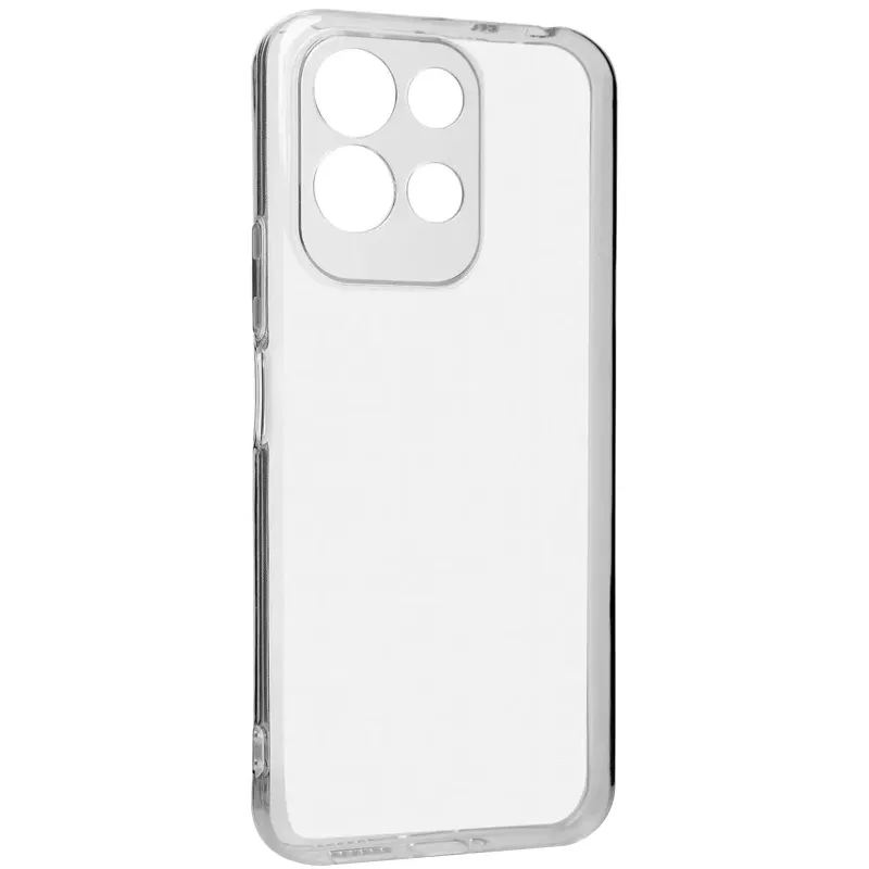 Ультратонкий силиконовый чехол 1,5 мм с защитой камеры для Xiaomi Redmi 17 – Бесцветный (прозрачный). Фото 1 из 2