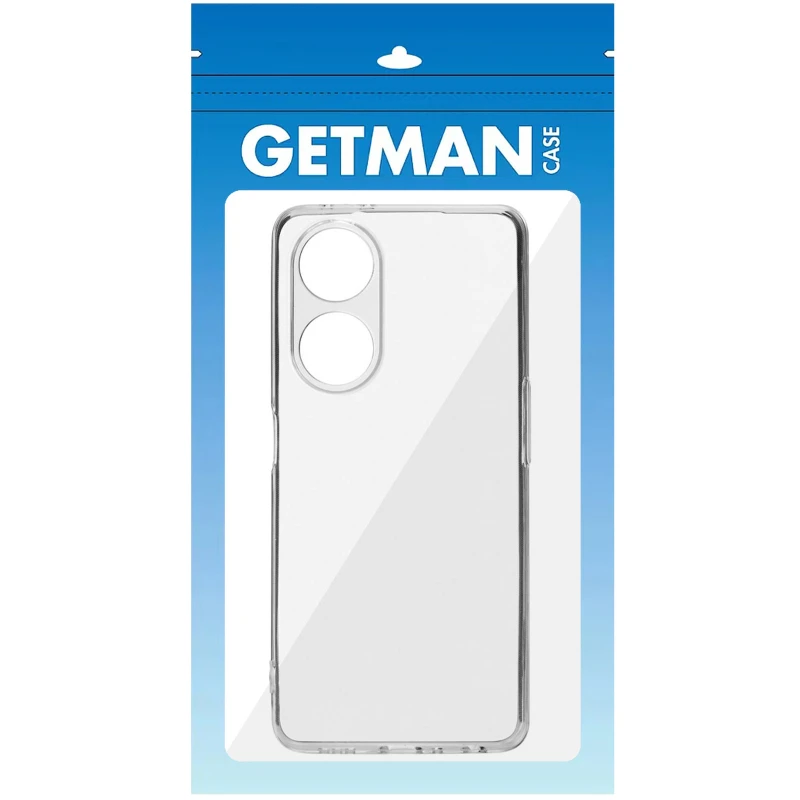 TPU чохол GETMAN Transparent 2,0mm для Motorola Edge 50 Fusion – Clear. Фото 2 из 2