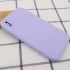 Чехол Silicone Case Square L с защитой камеры для Apple iPhone X (5.8") – Сиреневый / Dasheen. Фото 3 из 3