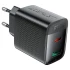 МЗП Acefast A106 GaN PD45W (1USB-A/1C) – Black. Фото 2 з 6