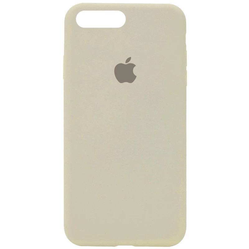 Чохол Silicone Case з закритим низом на Apple iPhone 7 plus / 8 plus – Бежевий / Antigue White. Фото 1 з 1
