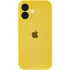 Чохол Silicone Case з захистом камери на Apple iPhone 16 Plus – Жовтий / Yellow. Фото 3 з 8