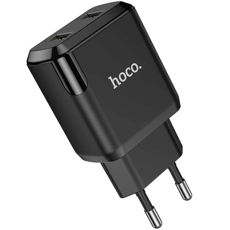 

МЗП HOCO N7 (2USB/2.1A) (Чорний)