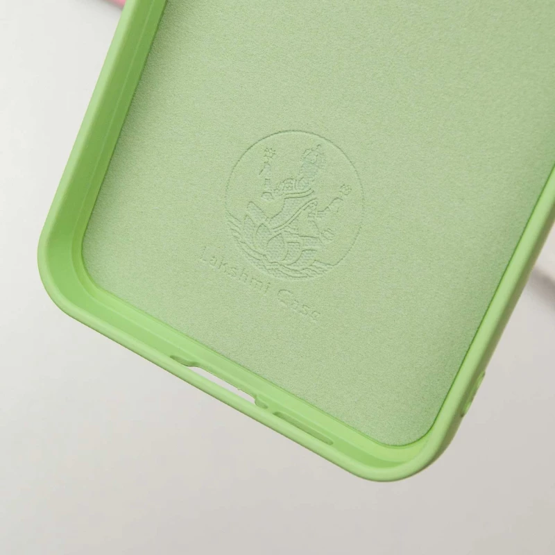 Чохол Silicone Case Lakshmi з закритою камерою на Samsung Galaxy A35 – Зелений / Pistachio. Фото 8 з 8