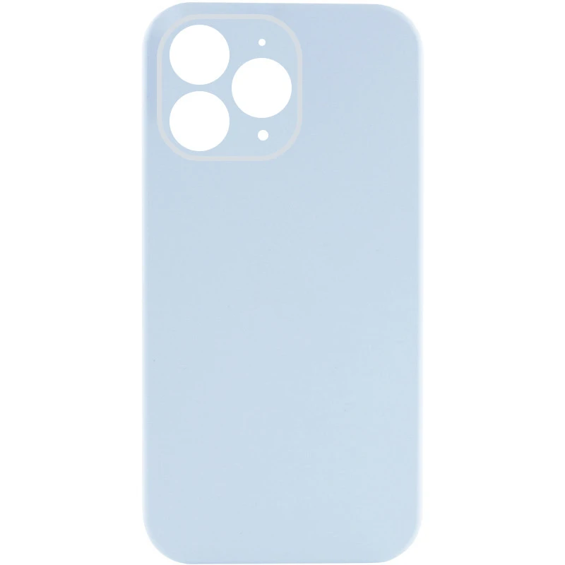 Чехол с защитой камеры Silicone Case для Apple iPhone 12 Pro (6.1") – Голубой / Sweet Blue. Фото 1 из 2