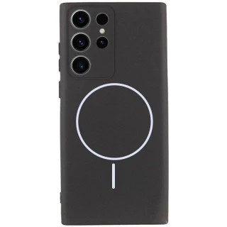 Силіконовий чохол Lakshmi MagFit з захистом камери для Samsung Galaxy S24 Ultra фото 1 з 4