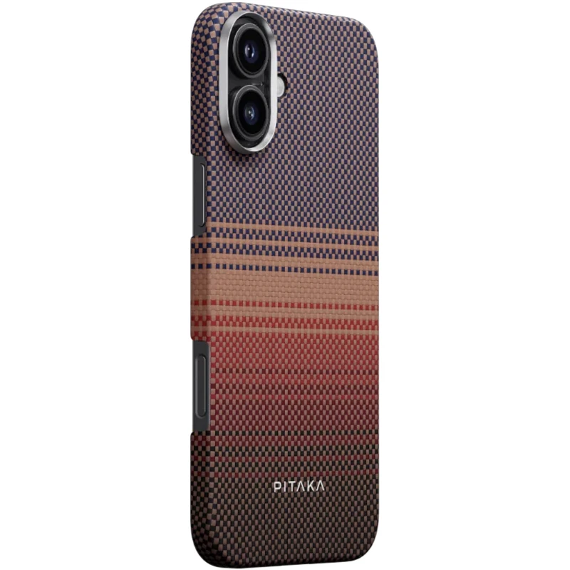 Чехол PC PITAKA with MagSafe для Apple iPhone 17 (6.3") – Sunset. Фото 1 з 3